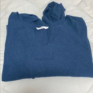 BUNDLE 3/$10!! Double Zero V-Neck Sweater in Deep Blue